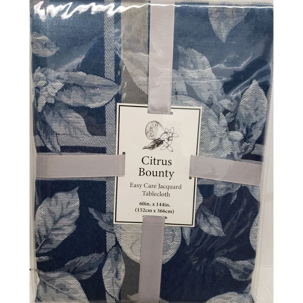 Jacquard Printed Tablecloth,60x144